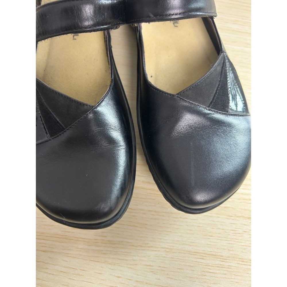 Naot Mary Jane Women 40 Black Leather Koru Arataki Comfort Walking shoes israel - Picture 5 of 8